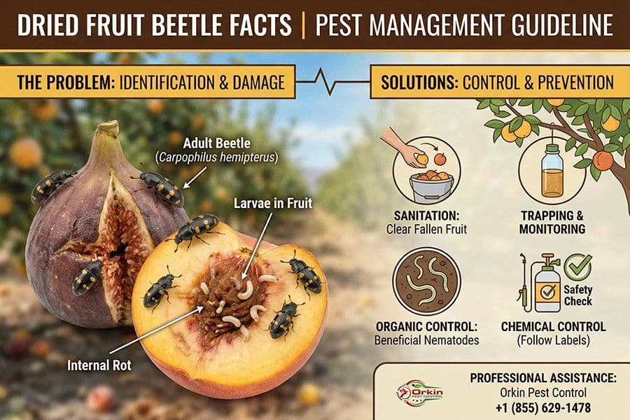 Top 10 Dried Fruit Beetle Facts & Orkin Control Guide