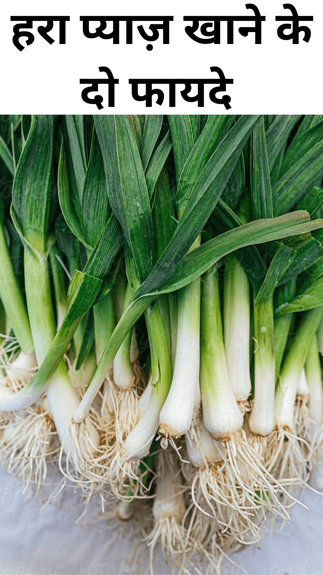 Two benefits of eating green onion