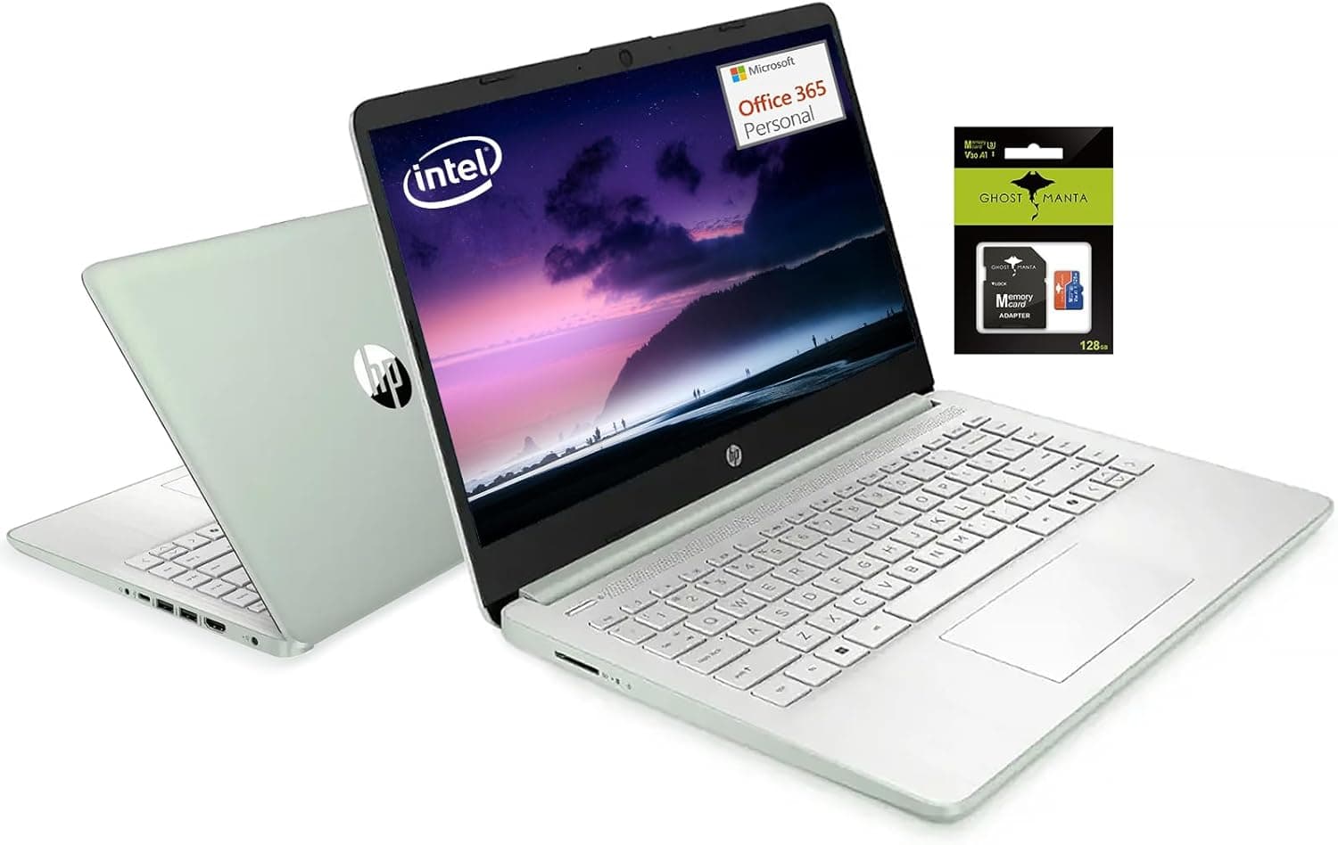 HP 14" Student-Laptop, Intel Processor N150(Up to 3.6GHz) 