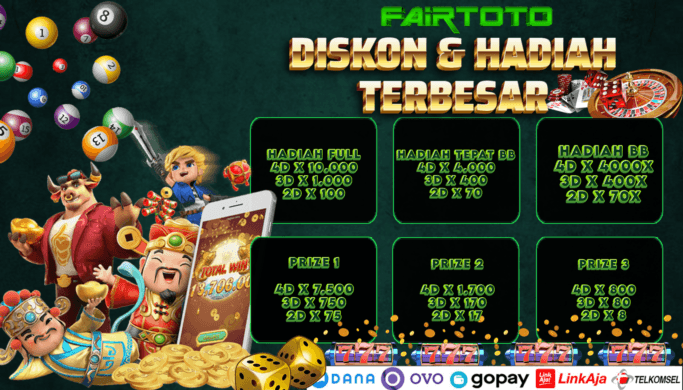 FAIRTOTO Situs Slot Togel Terbaik Di Indonesia
