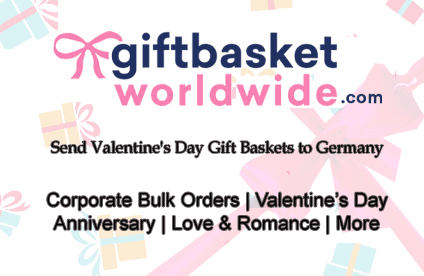 Send Valentine's Day Gift Baskets to Germany