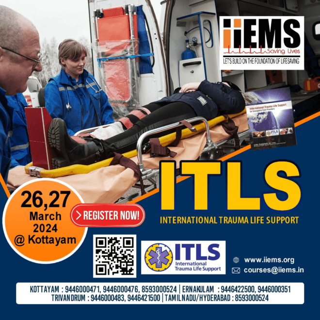 International Trauma Life Support (ITLS) course 