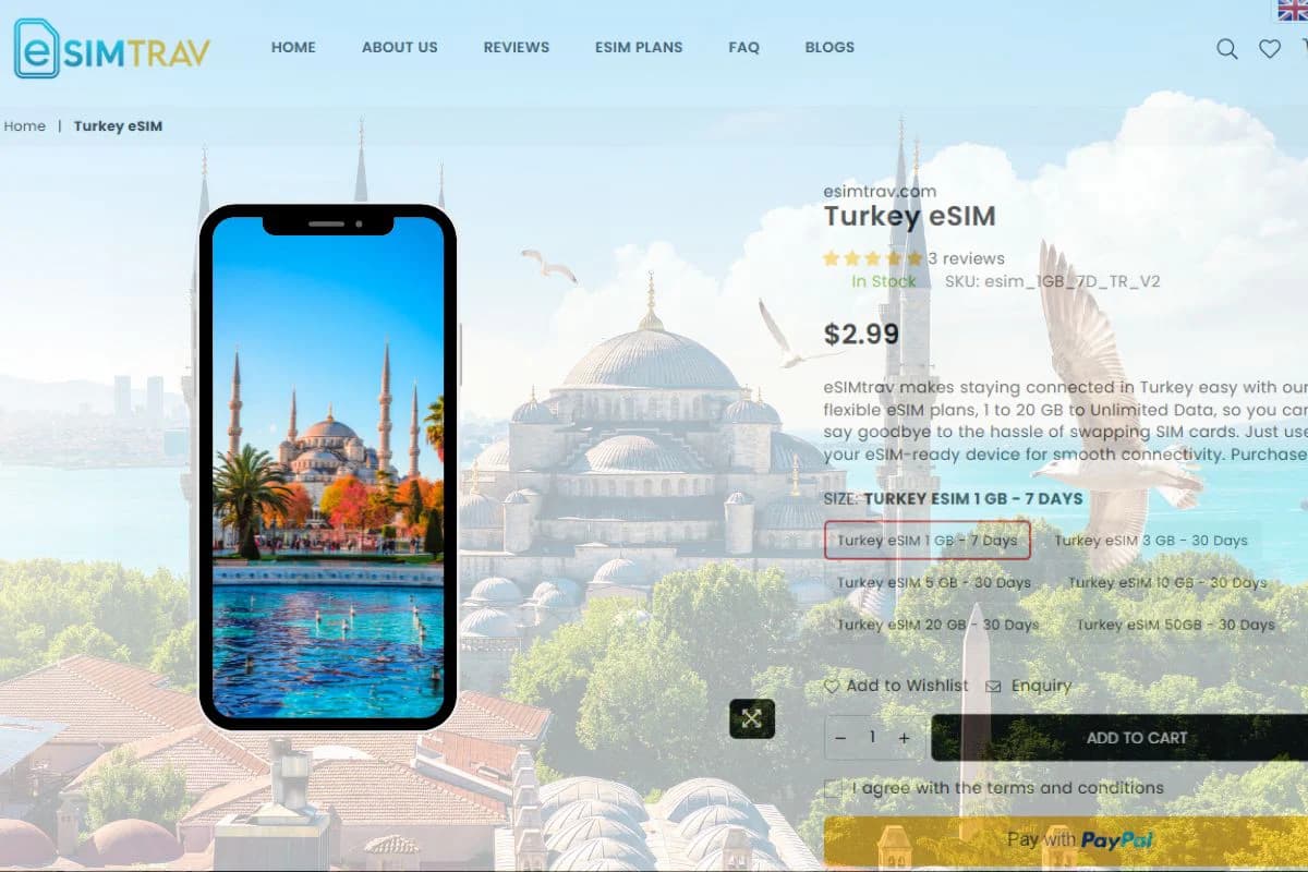 Best eSIM for Turkey Seamless Travel Connectivity