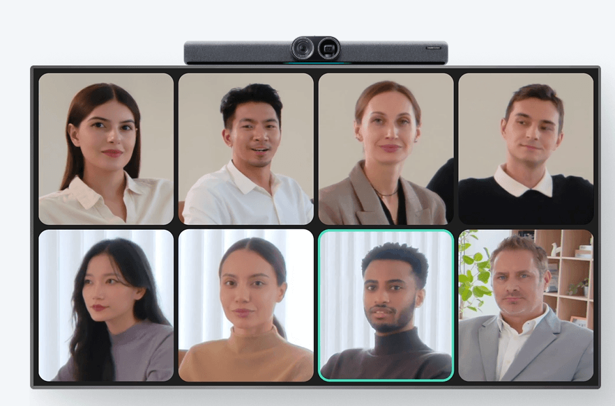 AI-Enhanced Video Conferencing:  Dual-Camera AI Video Bar