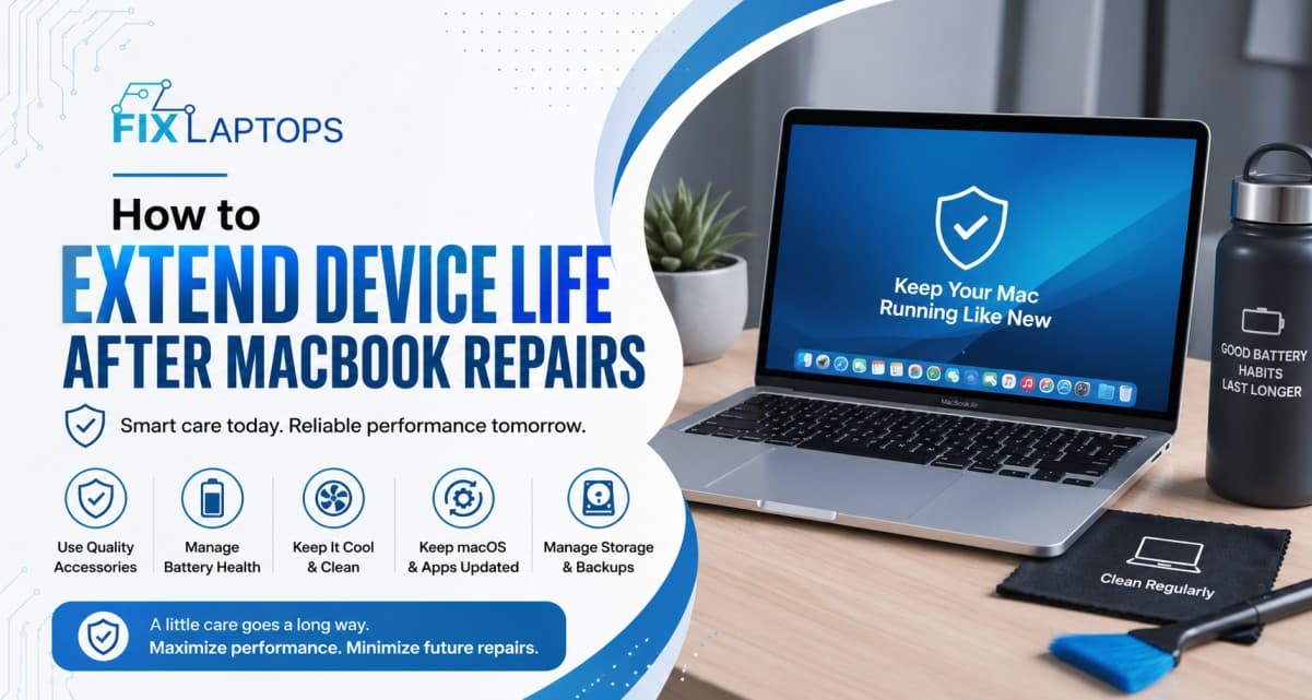 How to Extend Device Life After MacBook Repairs