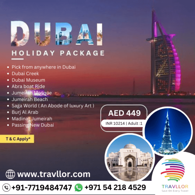 Discover Dubai: 10-Hour Full Day Dubai City Tour with Travllor