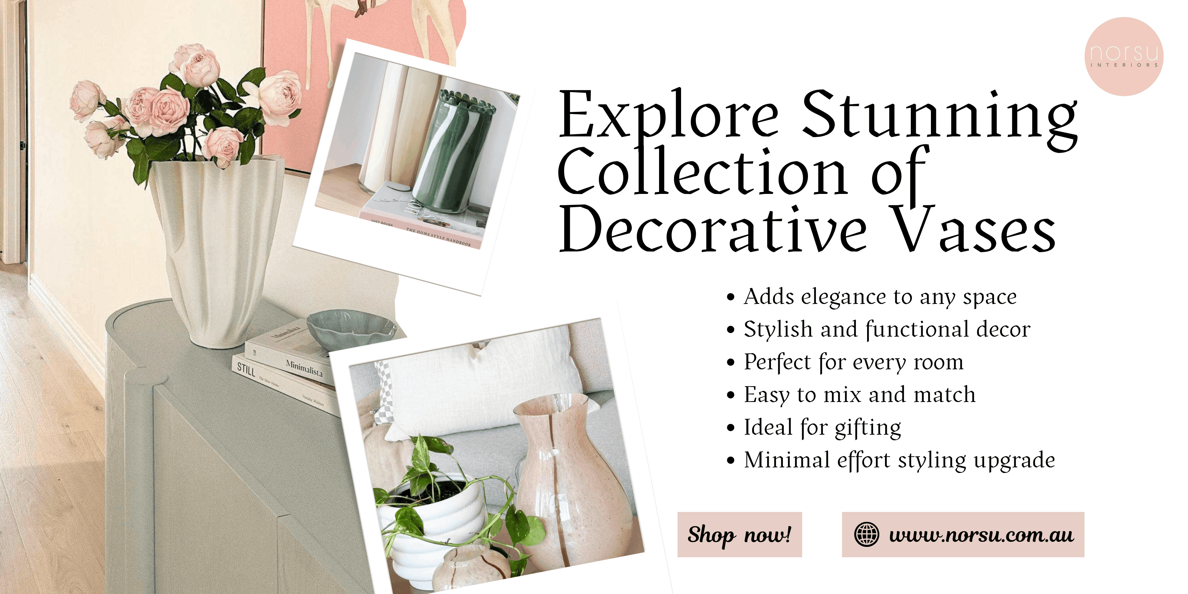 Elevate Your Home Decor with Stunning Decorative Vases