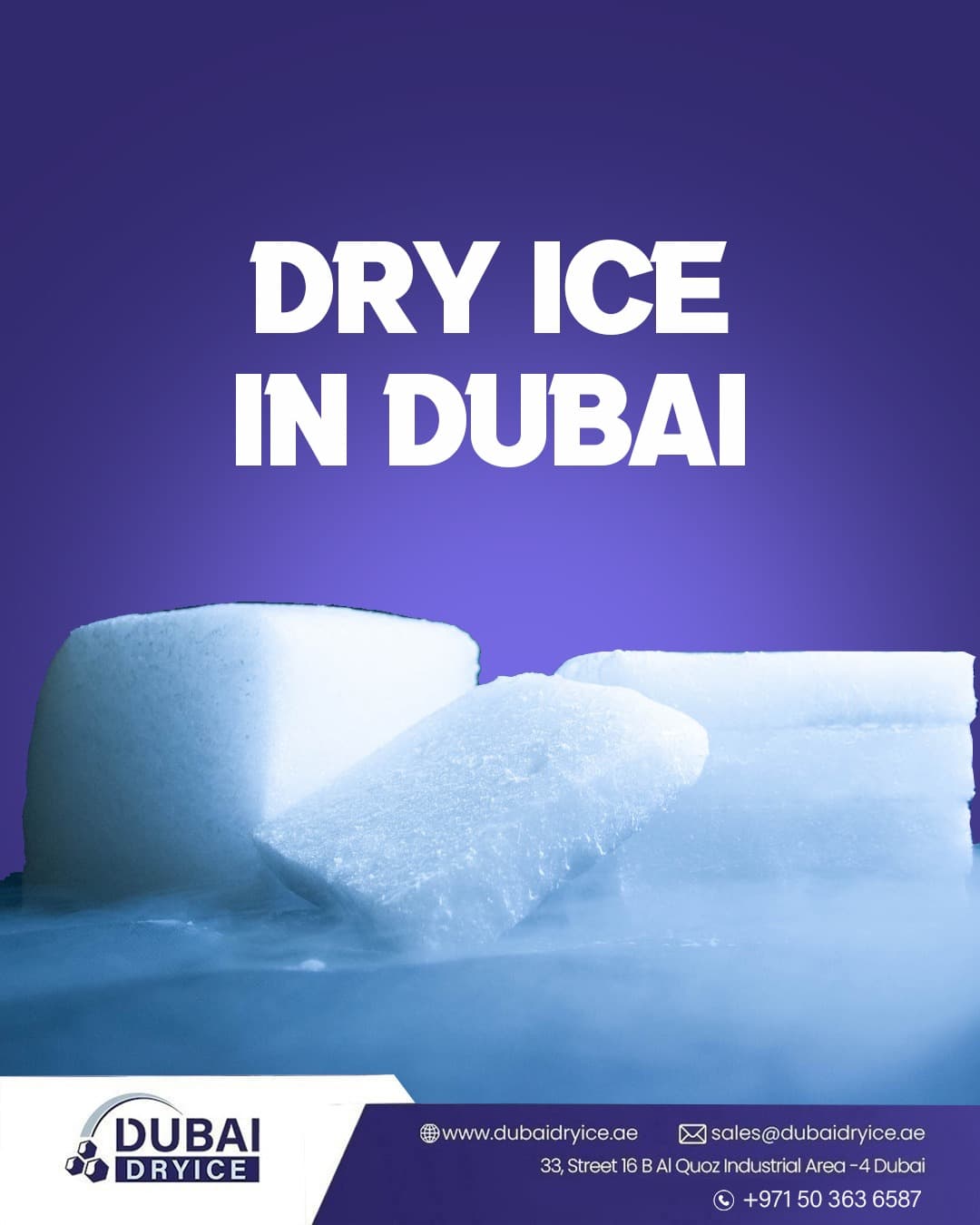 Dry Ice Supplier in Dubai for Safe Storage Solutions