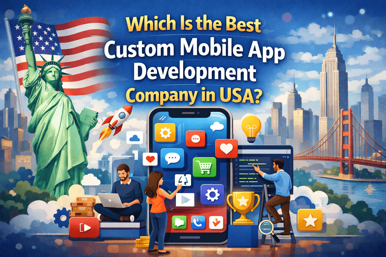 Best Custom Mobile App Development Company in USA?