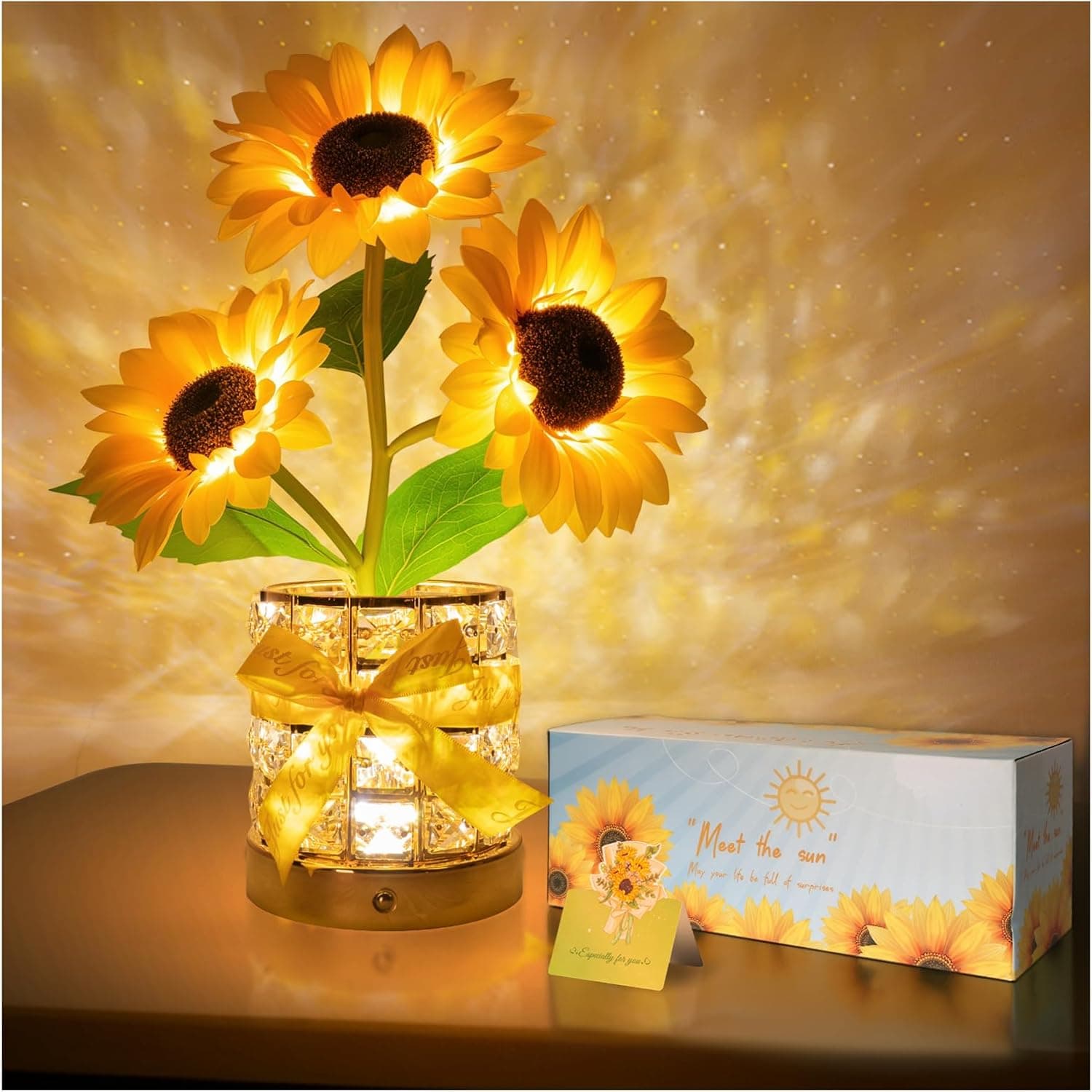 Cordless Table Lamp, Dimmable LED Touch Beside Lamp 