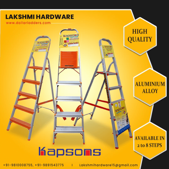 Ascend with Confidence: Dollar Ladders, Your Premier Folding Ladder Manufacturer in Delhi