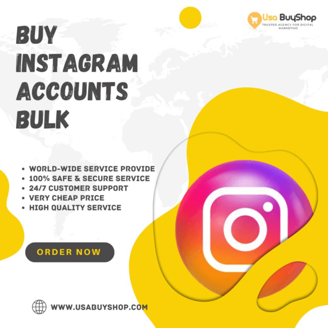 Buy Bulk Instagram Accounts and Boost Your Social Media Presence Now!