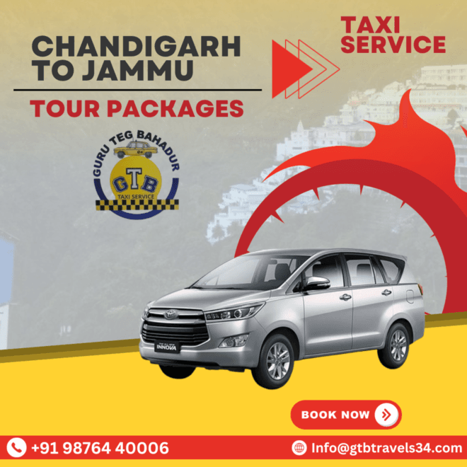 Explore Jammu's Hidden Gems with GTB Travels from Chandigarh