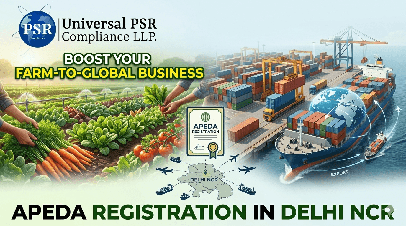 APEDA Registration in Delhi NCR – Complete Guide (2026)