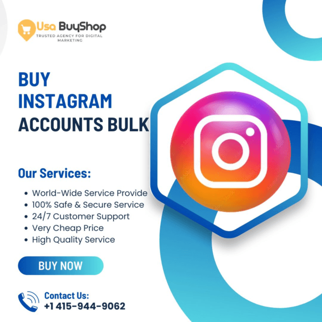 Buy Bulk Instagram Accounts for Your Social Media Marketing Needs