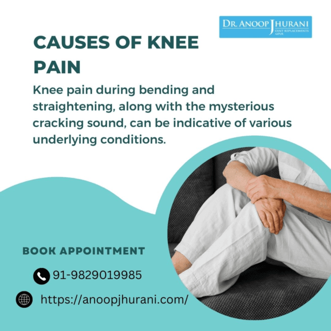 Causes of Knee Pain and Sound of Knee Cracking 