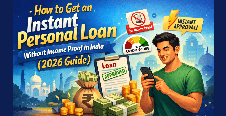 Instant Personal Loan Without Income Proof in India 