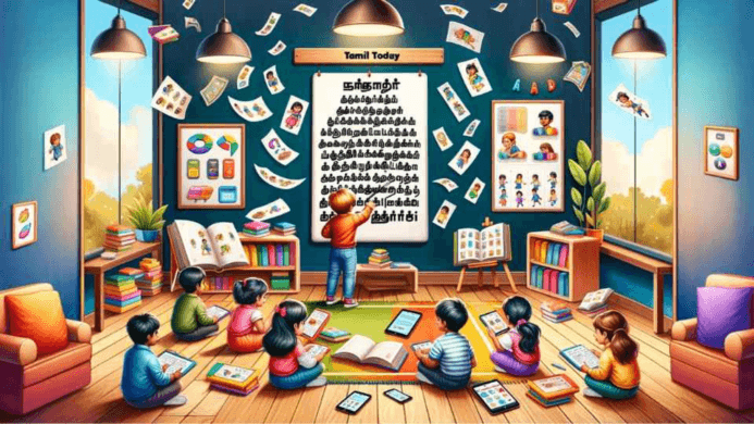 Learn Tamil Today with the Help of the Tamil Alphabet Chart.