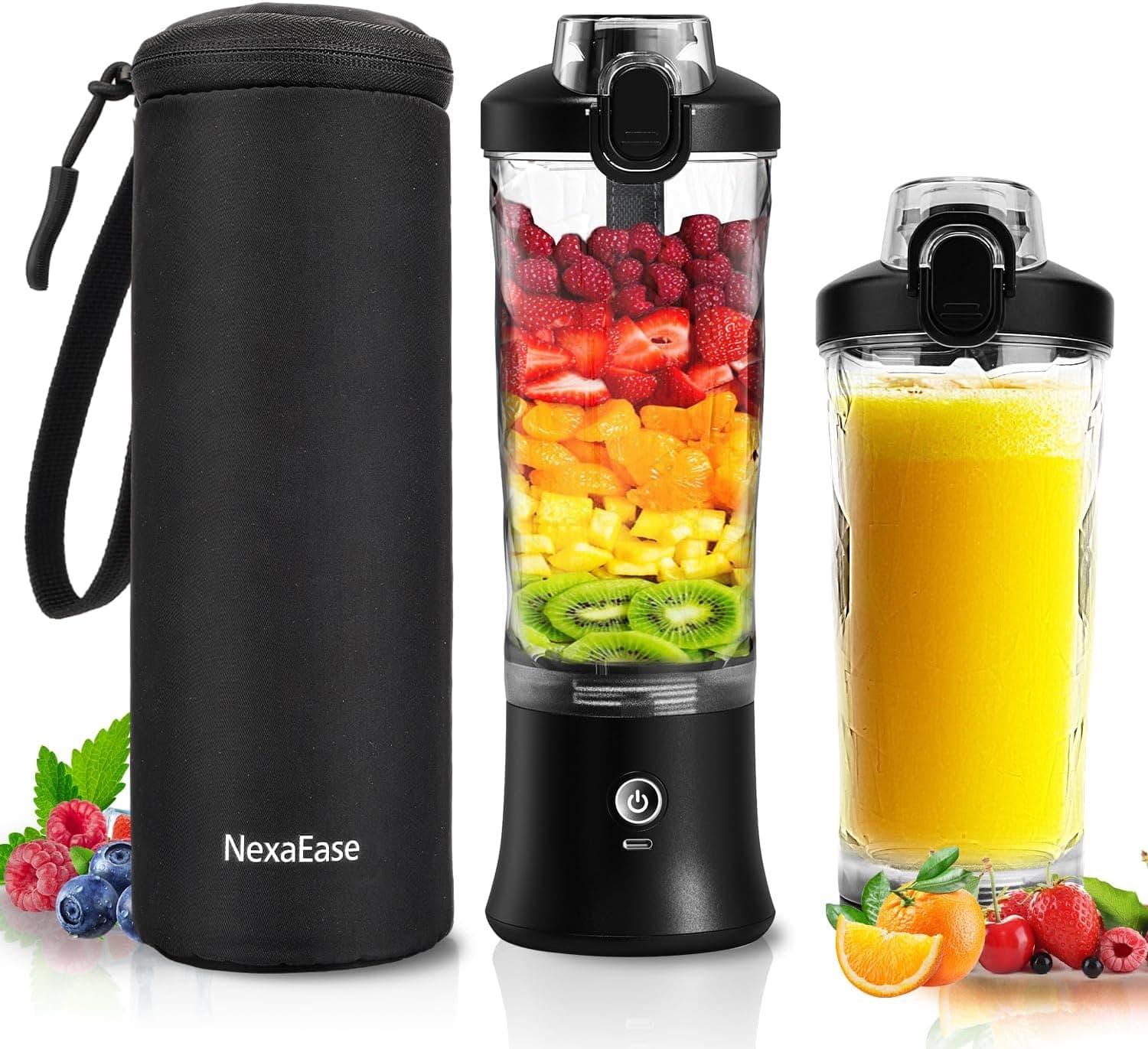 Portable Blender Personal Juicer for Shakes and Smoothies 