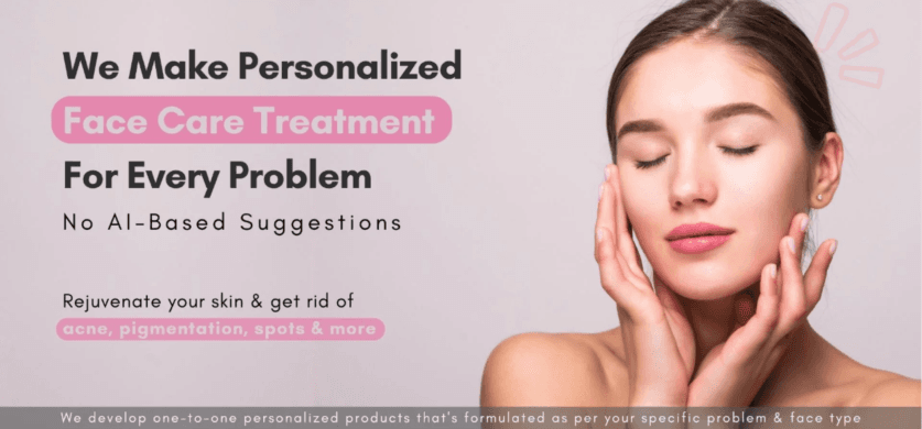 customized skin care products in India