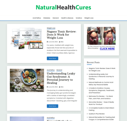 Natural Health Cures