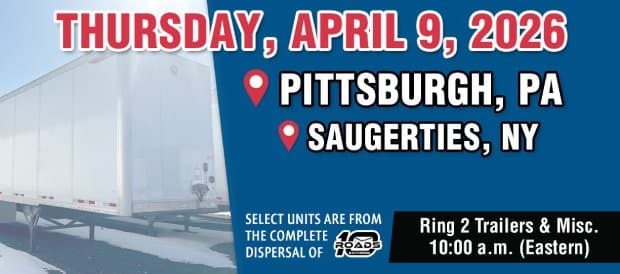 Trailers Auction – April 2026
