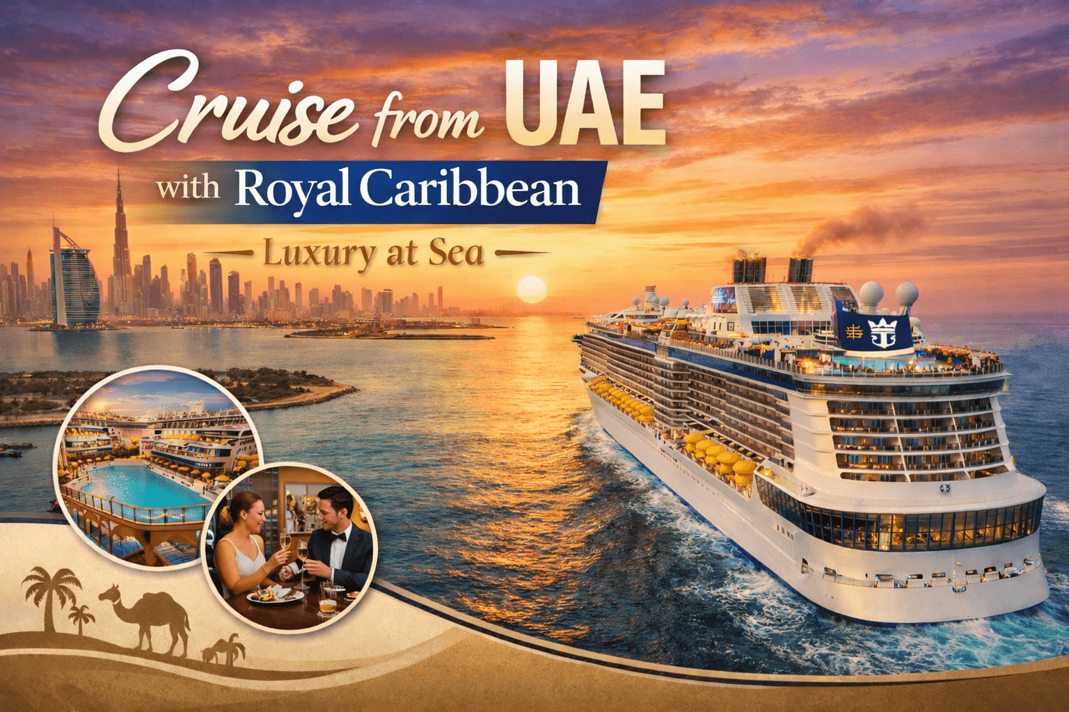 Cruise from UAE with Royal Caribbean Luxury at Sea