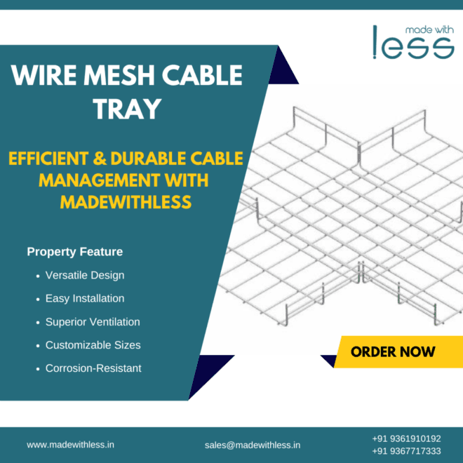 Exploring the Different Bending Types for Wire Mesh Cable Trays – Madewithless