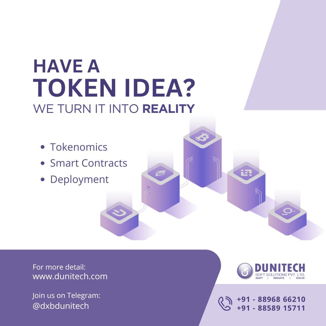 Trusted Crypto Token Development Company | Dunitech