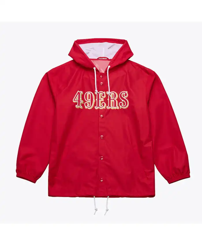 Coaches San Francisco 49ers Hooded Jacket