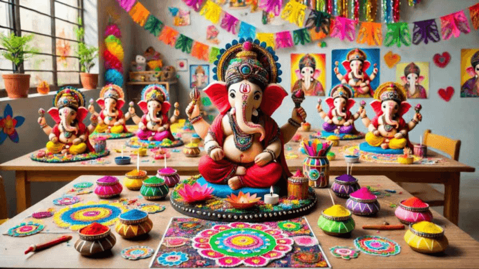 Innovative Ganesh Chaturthi Crafts That Preschoolers Can Try