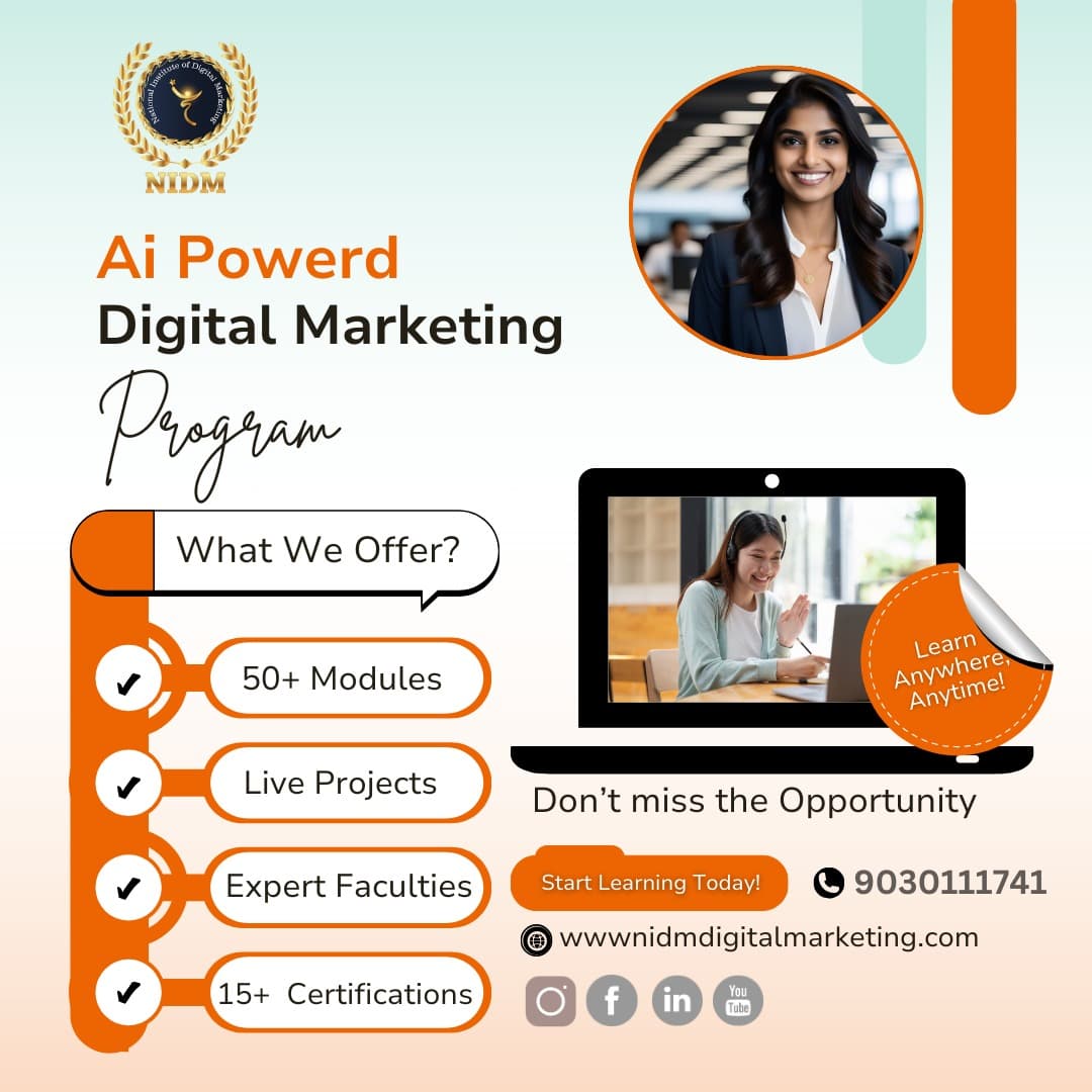 NATIONAL INSTITUTE OF DIGITAL MARKETING-NIDM HYDERABAD