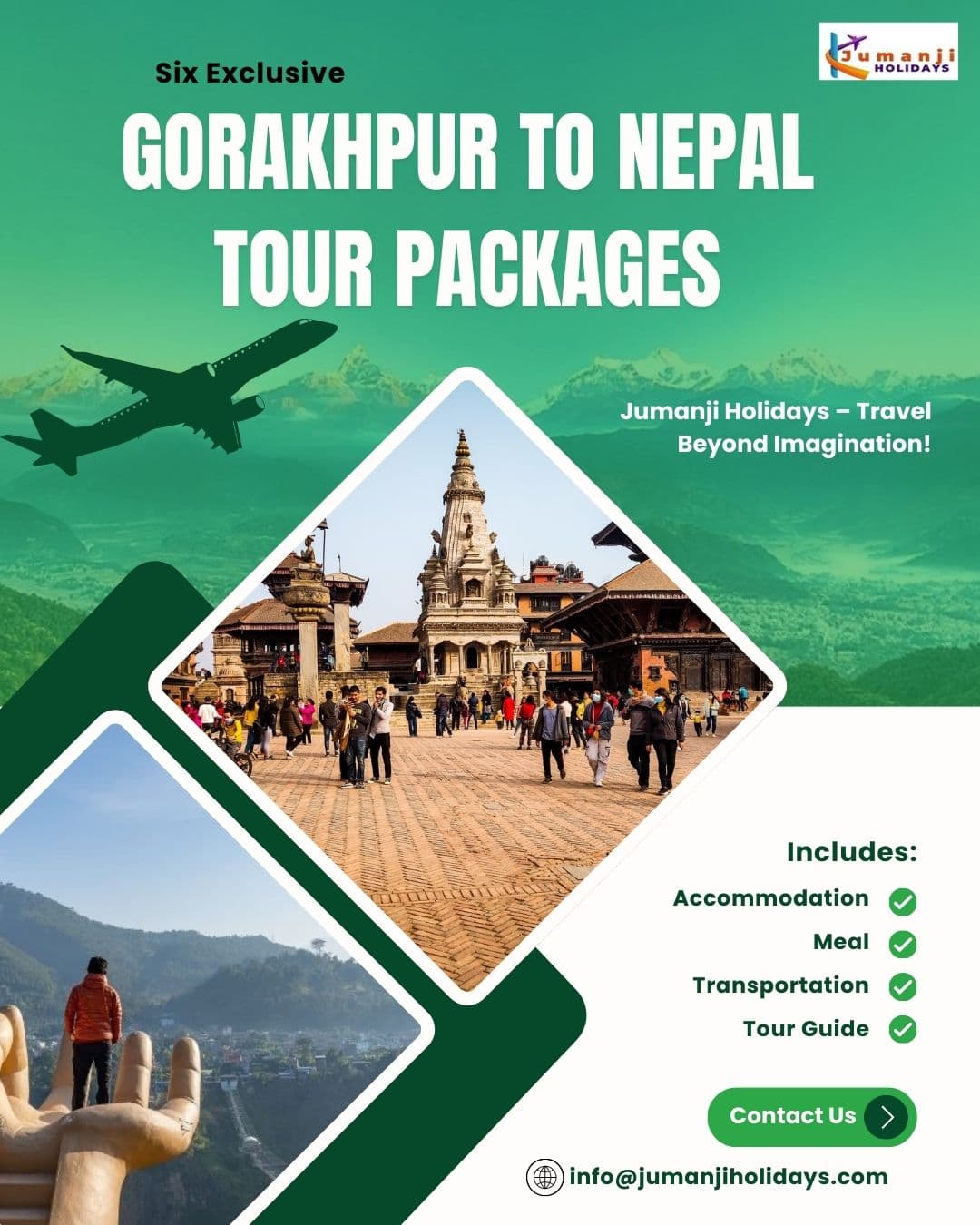 Gorakhpur to Nepal Tour Package
