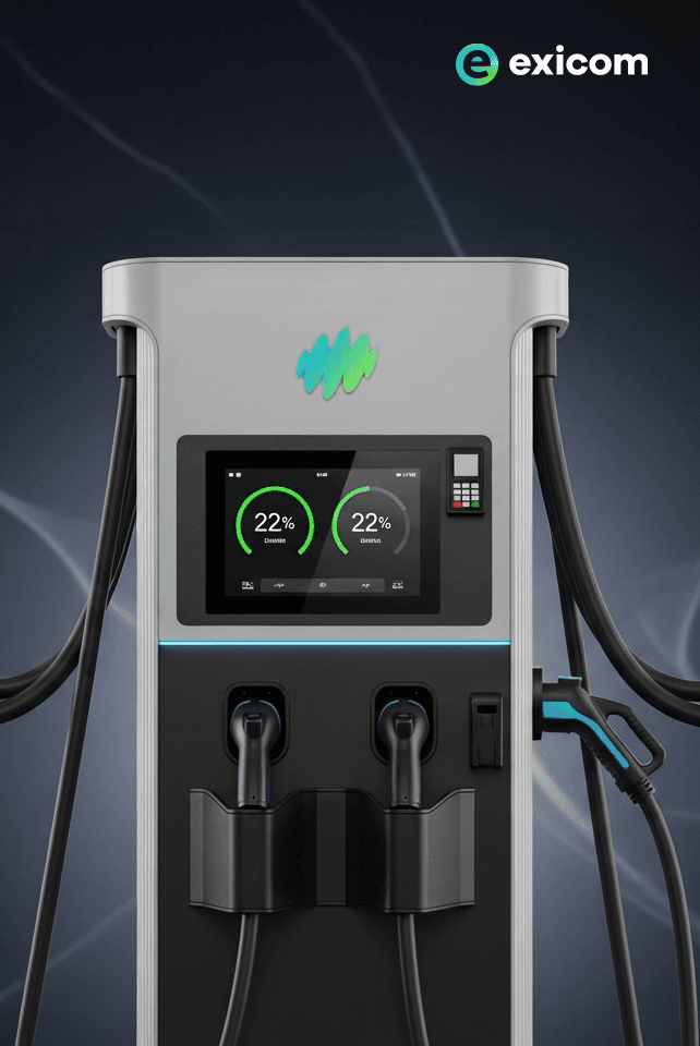 Slim 60 2.0| 60-120 kW DC Fast Charger for Fleets ,Highways