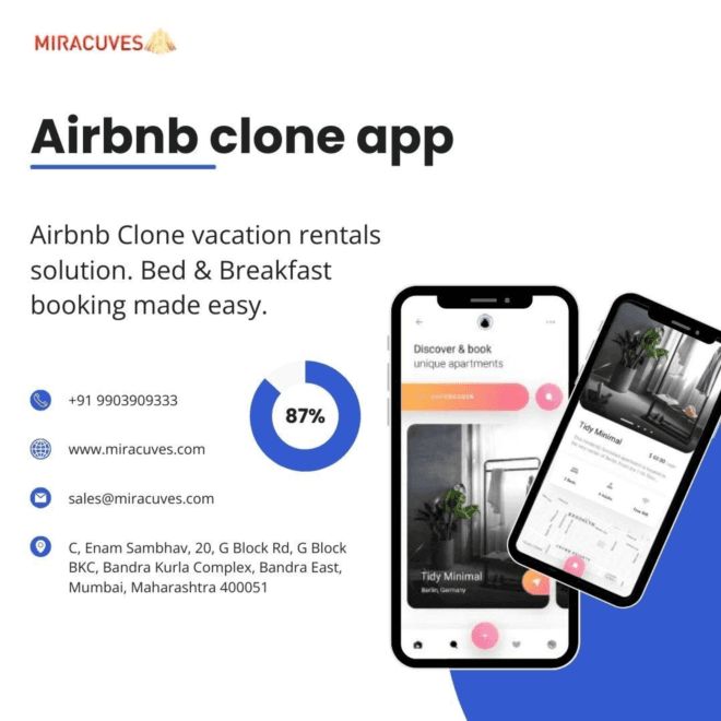 Launch a Robust Airbnb Clone App with MiraCuves