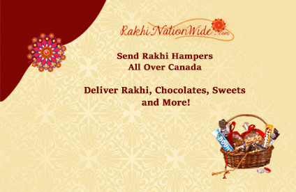 Send Rakhi Hampers to Canada - Celebrate Rakshabandhan with Joy and Love!