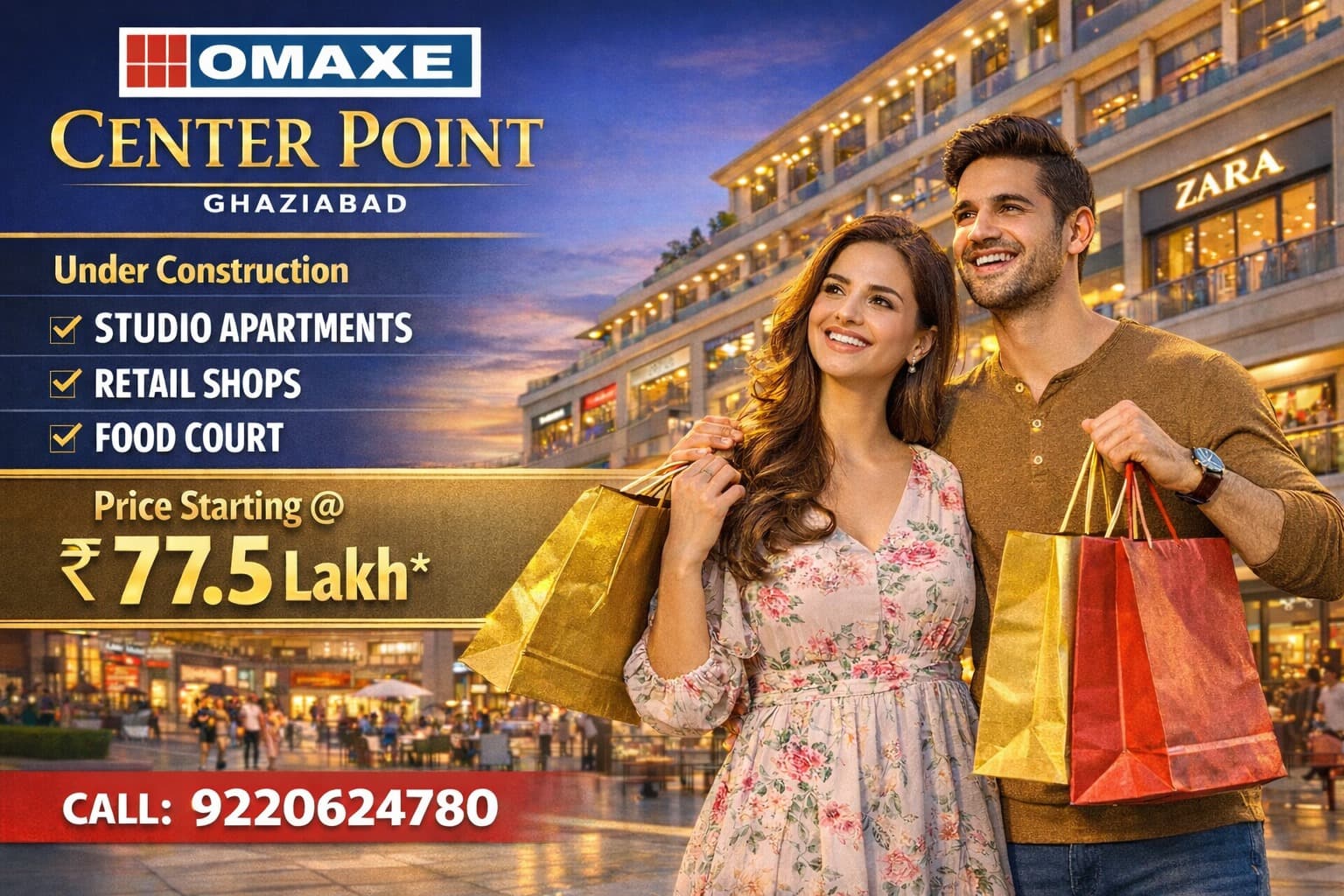 Food Court Shops Omaxe Ghaziabad