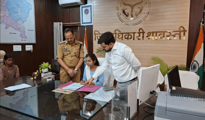 Impact of CM Yogi's Mission Shakti visible, daughters became DM-SP for a day