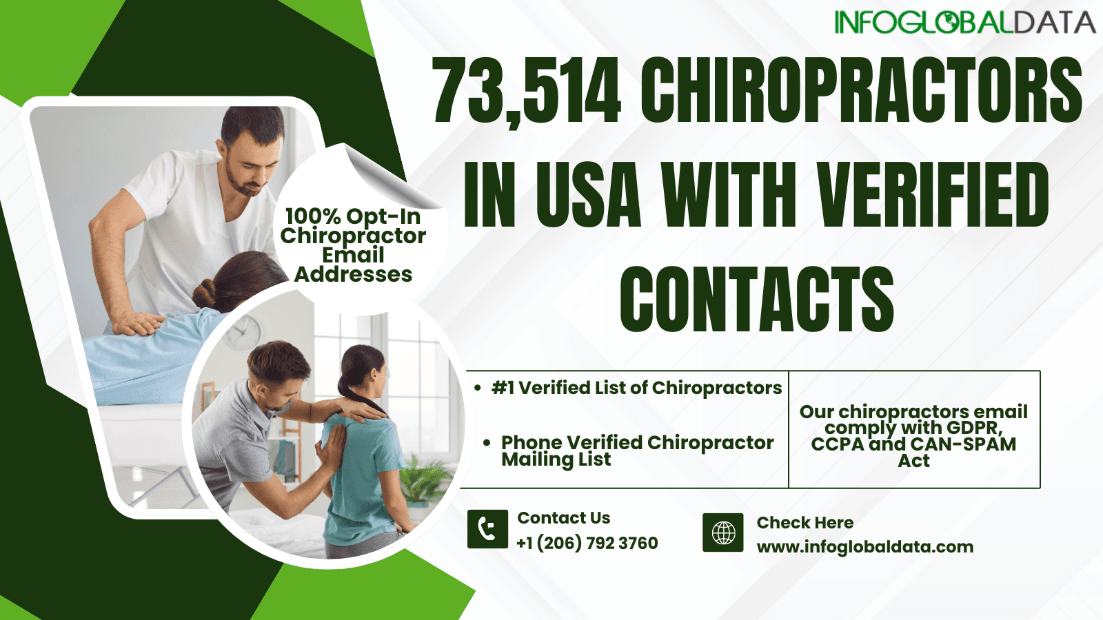 Chiropractor Email List for Targeted Healthcare Marketing