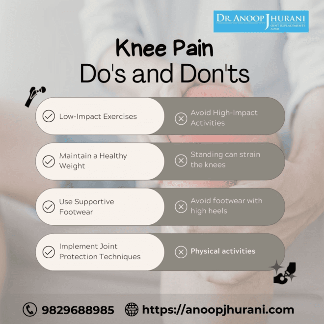 Knee Pain: Dos and Don'ts for Optimal Relief