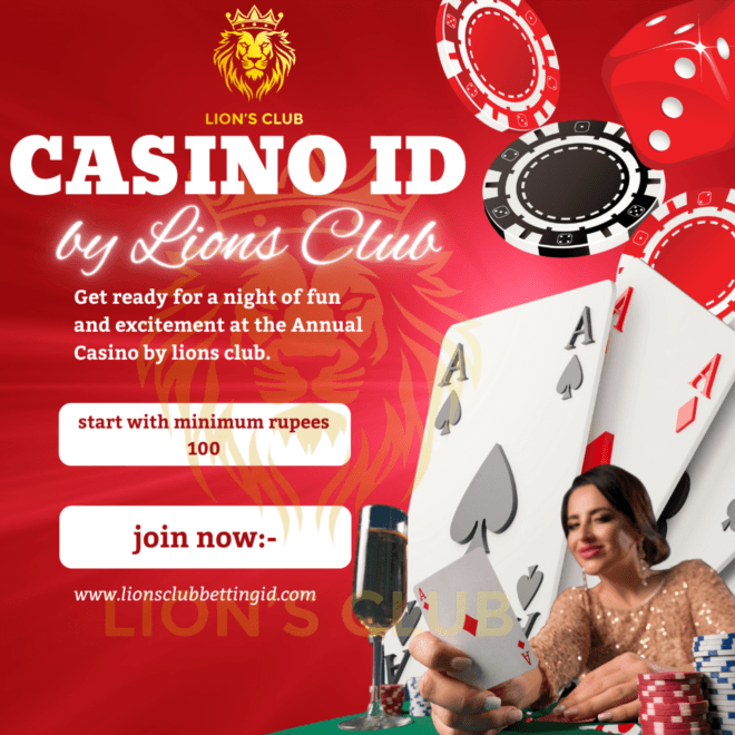 Teen Patti Casino ID Provider Lions Club betting id