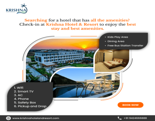 Discover Unparalleled Luxury at Krishan Hotel and Resort: The Top Luxury Hotel and Resort in Khargon