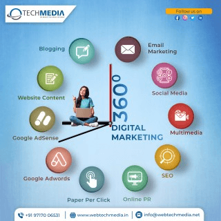 Digital Marketing Company in Delhi At Web Techmedia