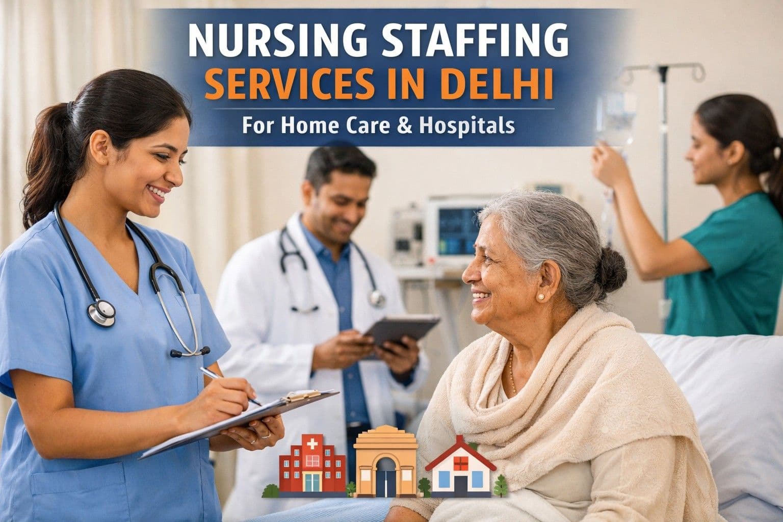 Nursing Staffing in Delhi for Home and Medical Facilities