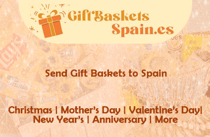 Send Gift Baskets to Spain - Online Delivery Available!