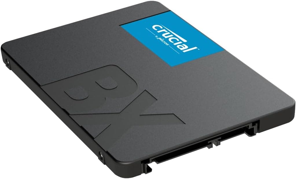 Crucial BX500 SATA SSD 2TB, 2.5" Internal SSD 