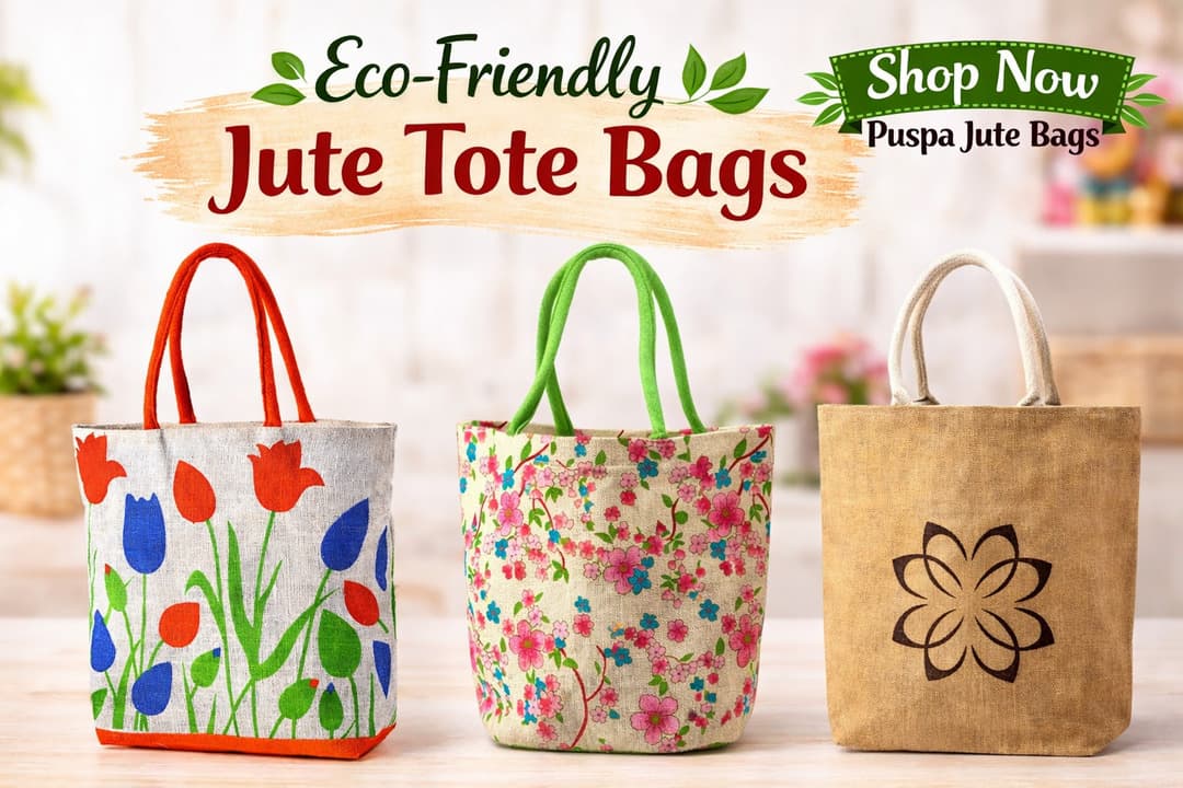 Eco-Friendly Jute Tote Bags | Durable & Reusable