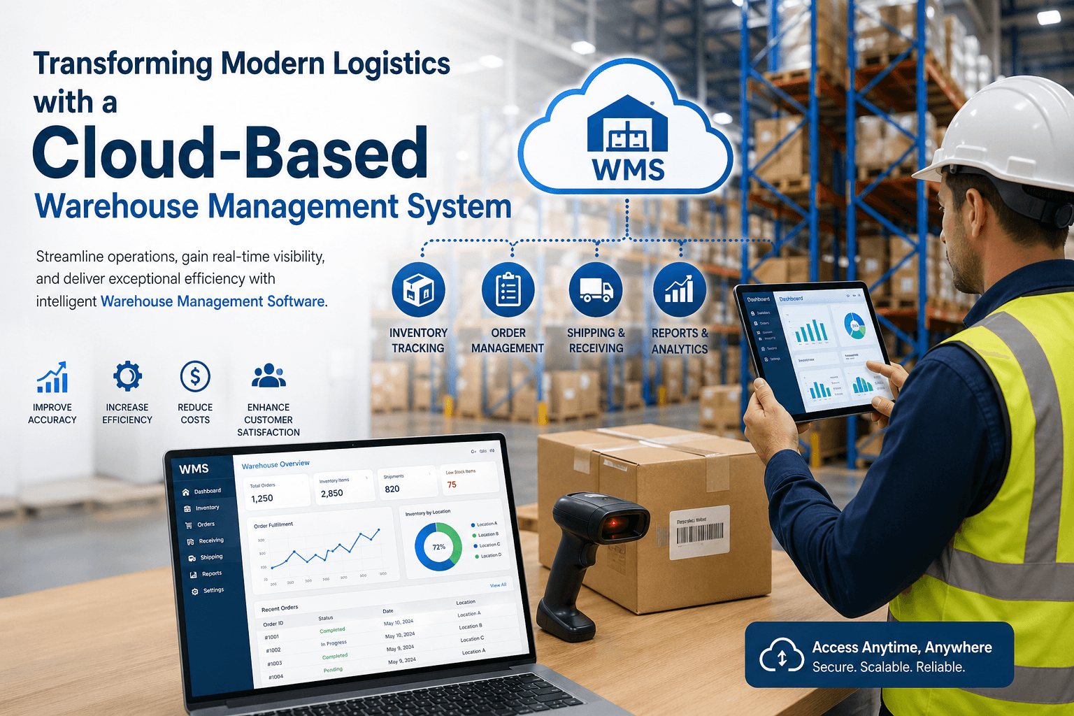 Modern Logistics Cloud Based Warehouse Management System