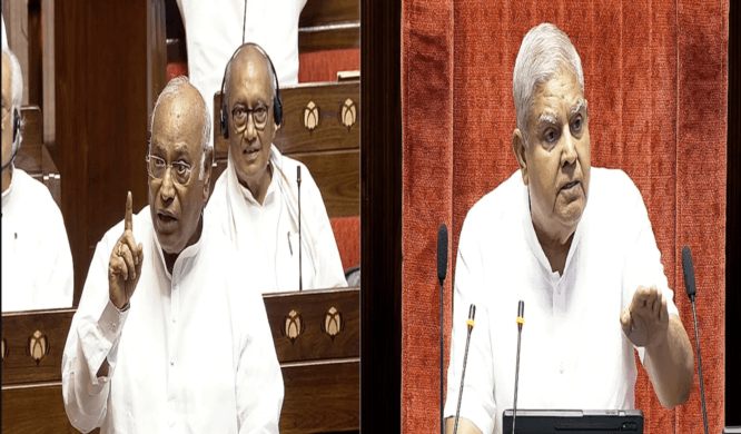'Mataji is a great expert in speaking...', Mallikarjun Kharge told the Finance Minister, Dhankhar in
