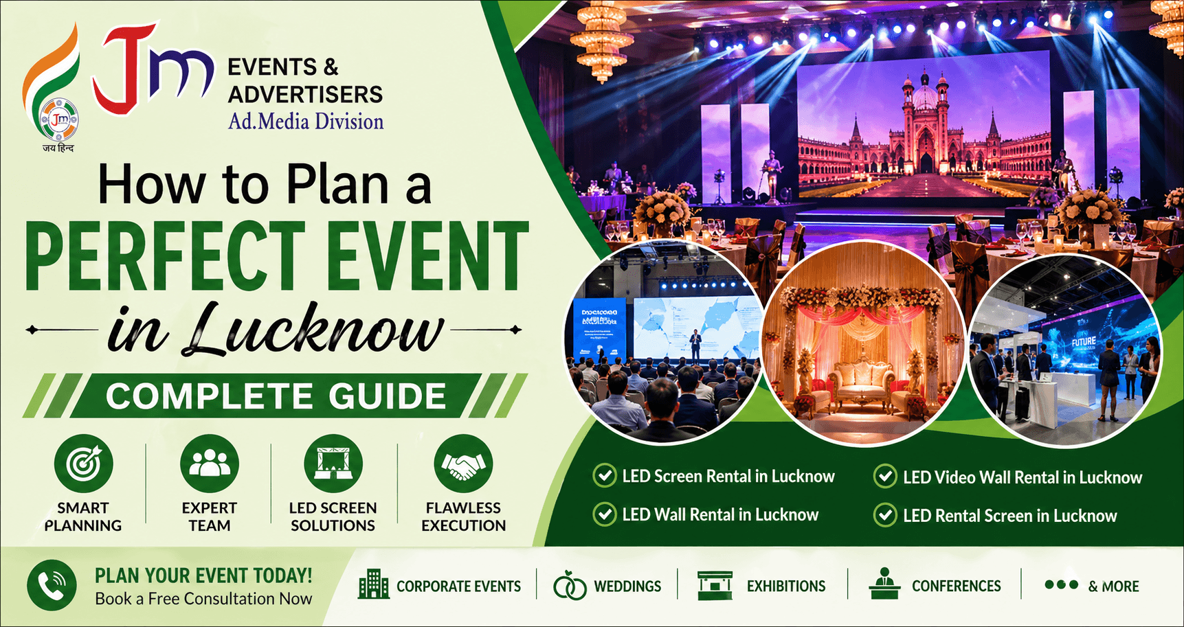 How to Plan a Perfect Event in Lucknow – Complete Guide